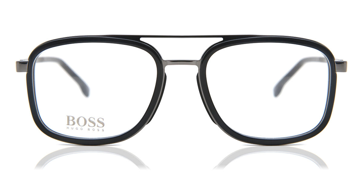 ボス Boss 1255 ANS Full rim フルリム ダークルテニウムブラック Men メンズ 男性用 Eyeglasses メガネ 眼鏡 めがね フレーム 伊達メガネ 【正規品】【新品】【海外通販】【送料無料】|SmartBuyGlasses