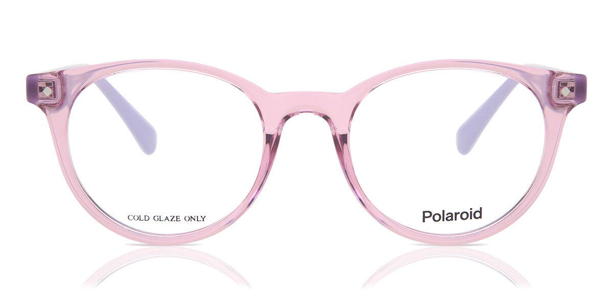 ポラロイド Polaroid PLD D814 Kids 848 Full rim 盛りだくさんリム トランスペアレント サクラ色 Kids  キッズ Eyeglasses 眼鏡 メガネ めがね 屋台骨 伊達眼鏡 【置き目品】【新品】【外国で通信販売】【貨物輸送無料】 眼鏡-眼鏡・サングラス-バッグ・小物・ブランド雑貨