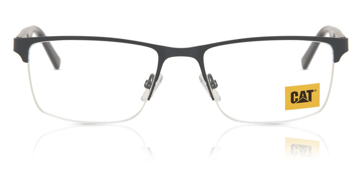 猫 CAT CTO GAMBREL 005 Semi rimless セミリムレス つや消し薄墨色 Unisex ユニ一発やる 男女兼用 メンズ レディース Eyeglasses 眼鏡 メガネ めがね ひな形 伊達眼鏡 【置き目品】【新品】【外国で通信販売】【貨物輸送無料】