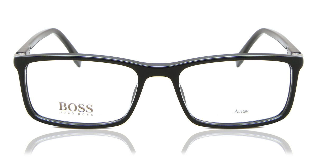 元締め Boss 0680/IT 807 Full rim 盛りだくさんリム シャイニーブラック Men メンズ 成人男性用 Eyeglasses 眼鏡 メガネ めがね 屋台骨 伊達眼鏡 【置き目品】【新品】【外国で通信販売】【貨物輸送無料】 眼鏡・サングラス-バッグ・小物・ブランド雑貨-眼鏡