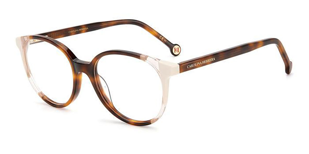 【置き目品】【貨物輸送無料】カロライナヘレラ  Carolina Herrera CH 0067 C1H New Women Eyeglasses【外国で通信販売】