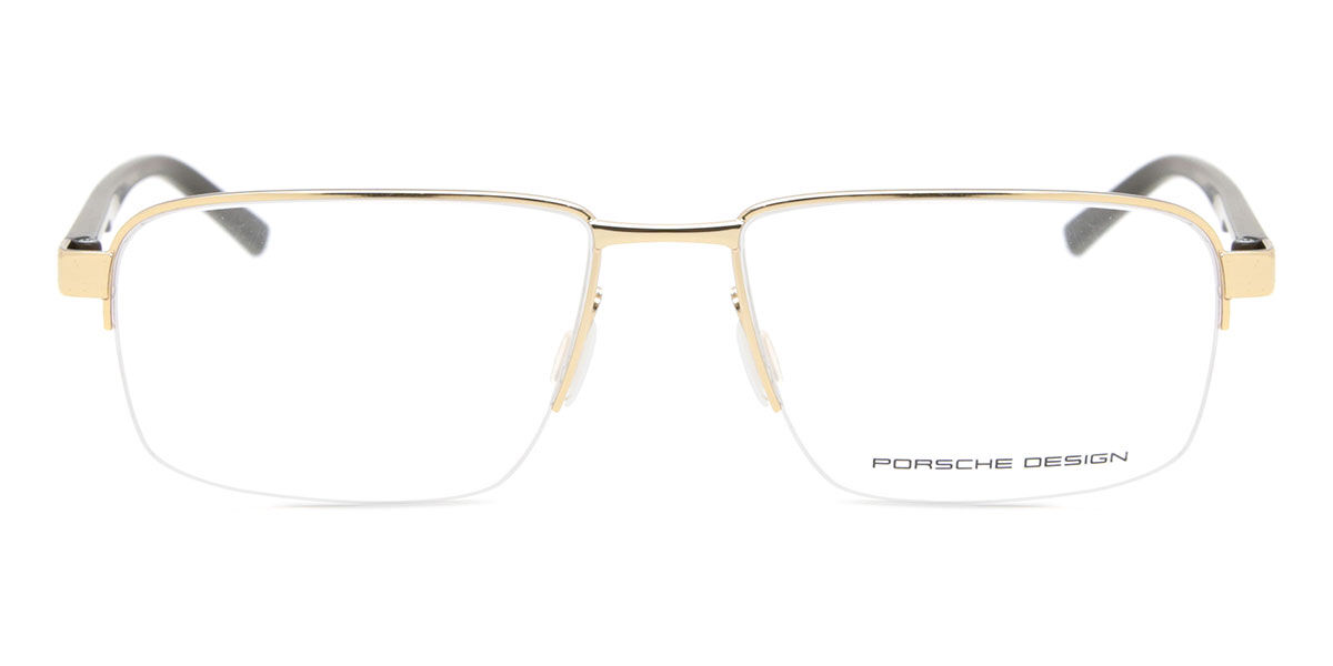 ポルシェ青写真 Porsche Design P8747 C Semi rimless セミリムレス ゴールド Men メンズ 成人男性用 Eyeglasses 眼鏡 メガネ めがね 一こま 伊達眼鏡 【置き目品】【新品】【外国で通信販売】【貨物輸送無料】