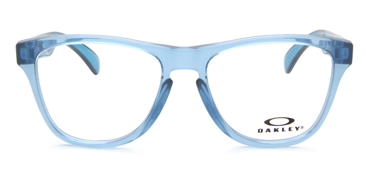 オーク材ロバート・エドワード・リー Oakley OY8009 FROGSKINS XS (Youth Fit) 800910 Full rim 盛りだくさんリム ポリッシュドクリアストーンウォッシュブルー Kids  キッズ Eyeglasses 眼鏡 メガネ めがね ひな形 伊達眼鏡 【置き目品】【新品】【外国で通信販売】【貨物輸送無料】