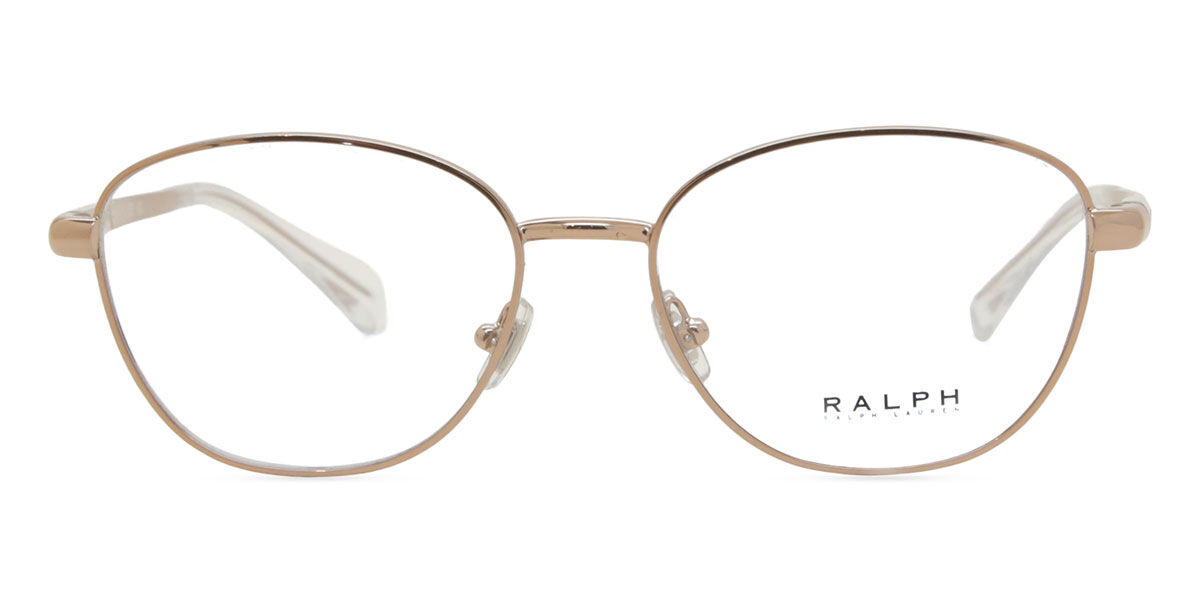 ラルフバイラルフローレン Ralph by Ralph Lauren RA6057 9427 Full rim フルリム 光沢のあるローズゴールド Women レディース 女性用 ウィメンズ Eyeglasses メガネ 眼鏡 めがね フレーム 伊達メガネ 【正規品】【新品】【海外通販】【送料無料】｜SmartBuyGlasses