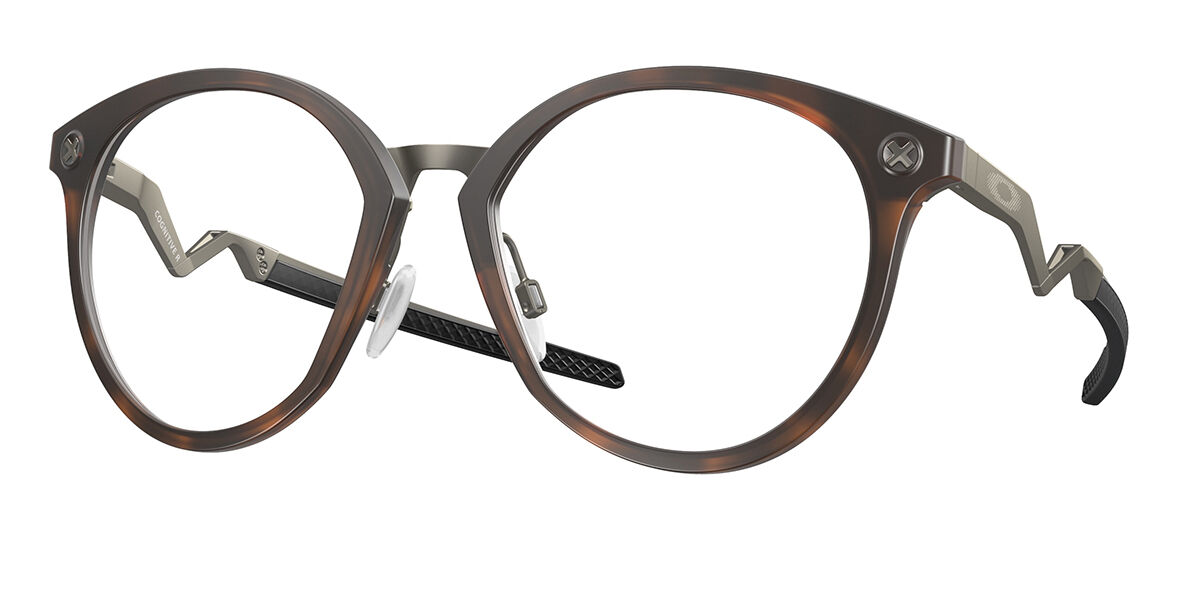 オーク材ロバート・エドワード・リー Oakley OX8181 COGNITIVE R 818104 Full rim 盛りだくさんリム グロッシー 赤銅色 トータス Men メンズ 成人男性用 Eyeglasses 眼鏡 メガネ めがね 一こま 伊達眼鏡 【置き目品】【新品】【外国で通信販売】【貨物輸送無料】
