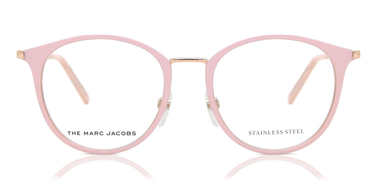 マークジェイコブス Marc Jacobs MARC 536 FWM Full rim フルリム ヌードピンクゴールド Women レディース 女性用 ウィメンズ Eyeglasses メガネ 眼鏡 めがね フレーム 伊達メガネ 【正規品】【新品】【海外通販】【送料無料】｜SmartBuyGlasses