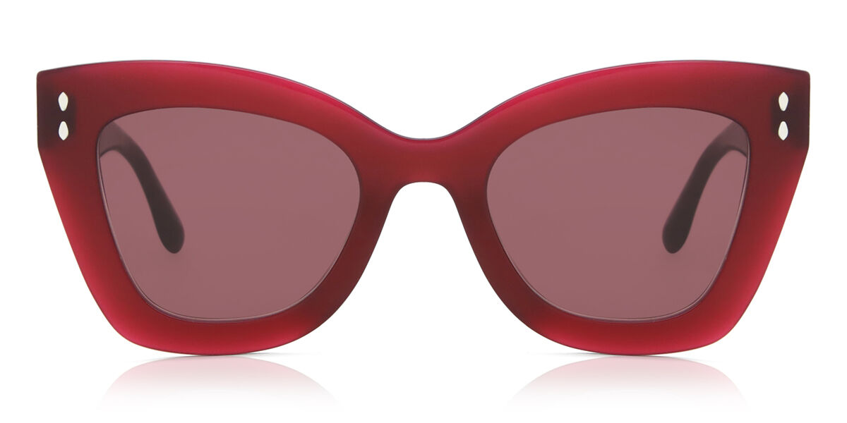 イザベル マラン Isabel Marant IM 0050/G/S LHF/U1 Full rim フルリム 透明なバーガンディ Women レディース 女性用 ウィメンズ Sunglasses サングラス さんぐらす 【UVカテゴリ3】【正規品】【新品】【海外通販】【送料無料】｜SmartBuyGlasses