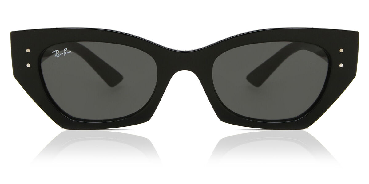 レイバン Ray-Ban RB4430 Zena 667787 Full rim 盛りだくさんリム 黒いこと Unisex ユニ一発やる 男女兼用 メンズ レディース Sunglasses 黒眼鏡 さんぐらす 【UV種目3】【定め事品】【新品】【外国で通信販売】【貨物輸送無料】