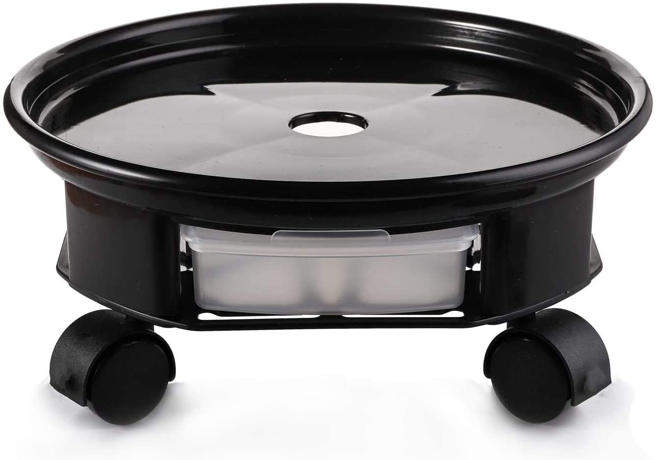 プランター鉢 鉢置き 受け皿付き 360°回転のキャスター 移動便利