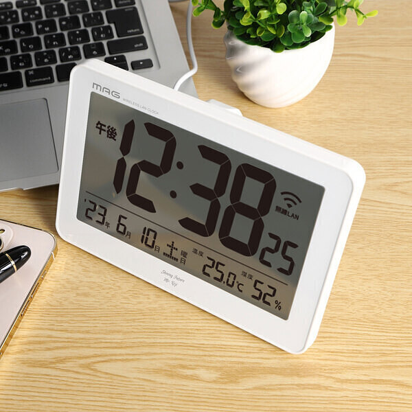 楽天市場】【平日7日以内に出荷】名入れ Wi-Fi クロック セットレス