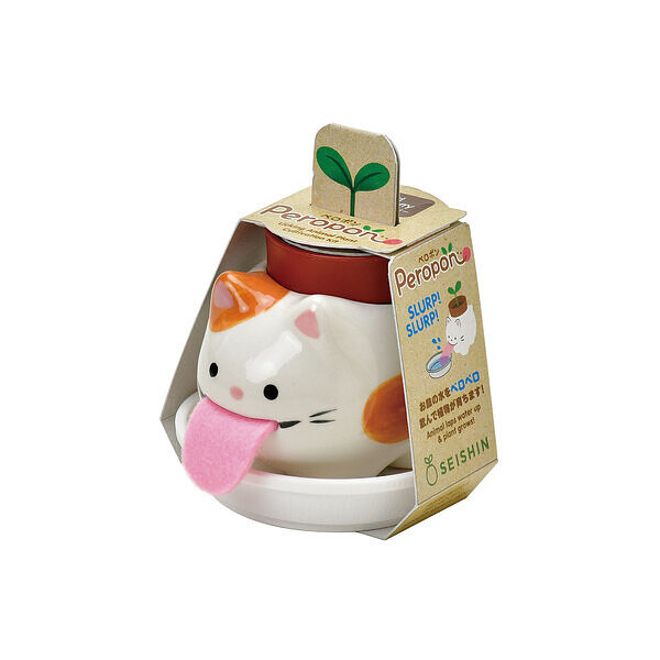 楽天市場】聖新陶芸 GD-94901 ペロポン キャッツ ミケネコ ワイルド