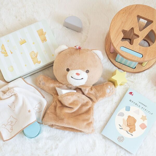 【送料無料】1さいのたからばこ Milky Bear Gift GENI(ジェニ) 数量限定 1歳プレゼントにおすすめ