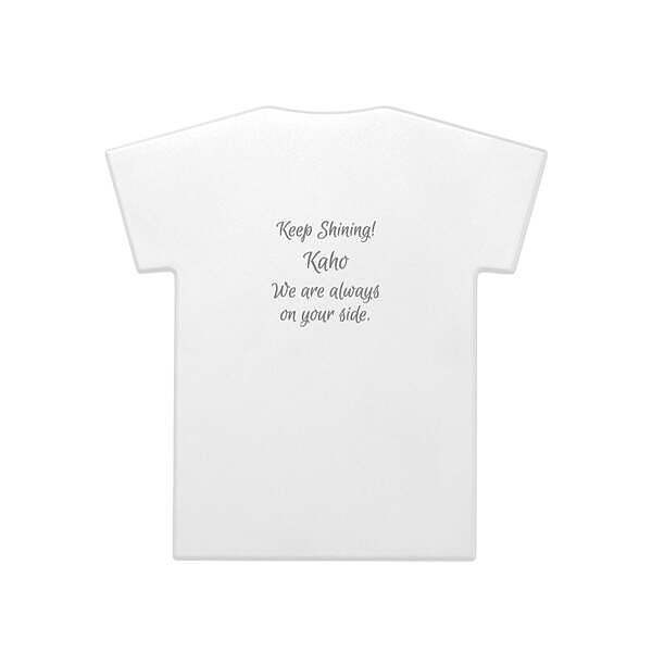 【送料無料】【名入れ】【名入れ】【送料無料】モバイルチャージャー Ｔシャツ ホワイト モバイルバッテリー 5000mAh 名前入り おしゃれ プレゼント ギフト 贈り物 卒業記念品 引退記念 部活