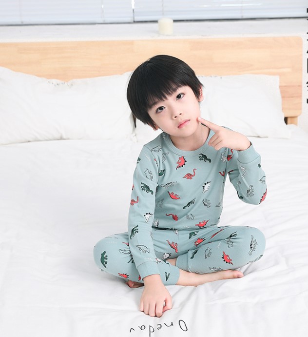 楽天市場】新入荷 秋冬用 キッズ 長袖 インナー ウェア 肌着 ルームウエア 男女兼用 冷え防止 恐竜柄 きょうりゅう 子どもパジャマ 防寒インナー  下着 子供用 秋 冬 綿100％ コットン100％：スマート キッズ