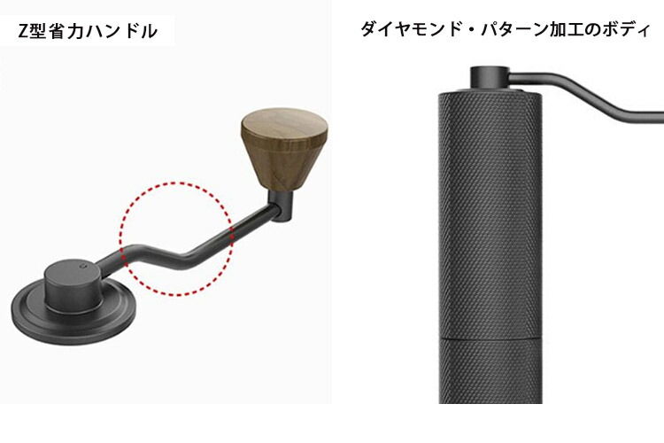 【TIMEMORE】コーヒーグラインダーSLIM/Plus
