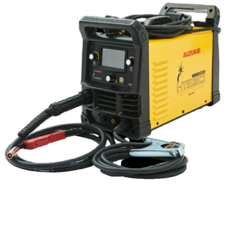 はやりっ児電器/SUZUKID アイミーゴ200 SIG-200 100V/200V兼用 【代引っ張ること不可】【北海道・沖縄・離島送りとどける不可】【人間宅送りとどける不可】インバータ半自動小銃溶接機  I-MIGO