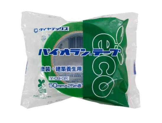 【300巻】*ダイヤテックス Y-09-GR(グリーン)50mmx25m パイオランテープ【強粘着】 10ケース(300巻) 【代引き不可】【法人様限定】【北海道・沖縄・離島配送不可】【個人宅配送不可】|Smart normal