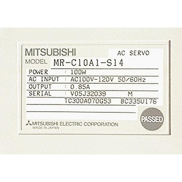 【新品◆適格請求書◆送料無料】MITSUBISHI 三菱電機 MR-C10A1-S14【６ヶ月保証】
