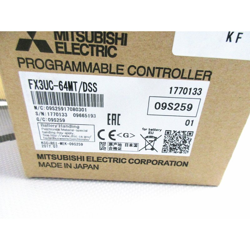 【新品◆適格請求書◆送料無料】MITSUBISHI 三菱電機 FX3UC-64MT/DSS【【６ヶ月保証】｜小林電房