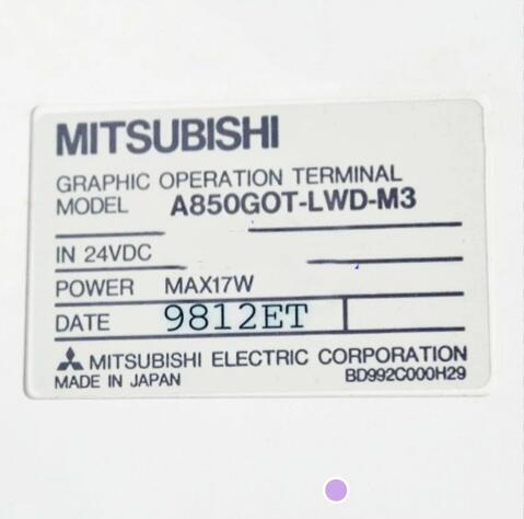 【新品◆適格請求書◆送料無料】MITSUBISHI 三菱電機 A850GOT-LWD-M3 タッチパネル表示器【【６ヶ月保証】