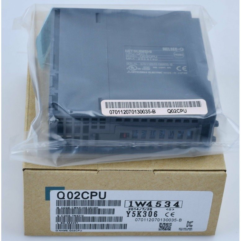 【新品◆適格請求書◆送料無料】MITSUBISHI 三菱電機 Q02CPU 【6ヶ月保証】|小林電房