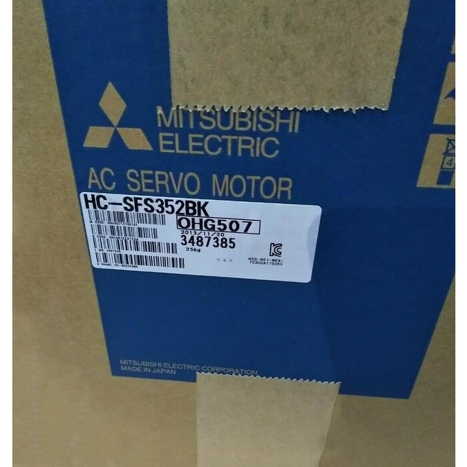 【新品◆適格請求書◆送料無料】MITSUBISHI 三菱電機 HC-SFS352BK サーボモーター【６ヶ月保証】