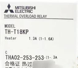 【新品◆適格請求書◆送料無料】MITSUBISHI 三菱電機 TH-T18KP 1.3A(1-1.6A)用サーマルリレー【6ヶ月保証】