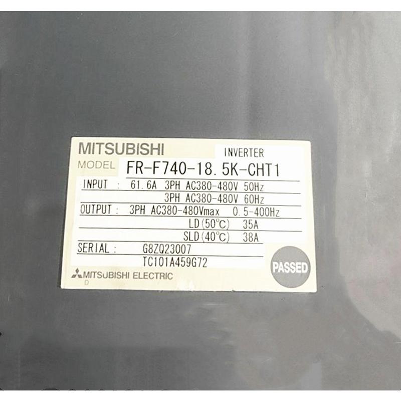 【新品◆適格請求書◆送料無料】MITSUBISHI 三菱電機 FR-F740-18.5K-CHT1【６ヶ月保証】