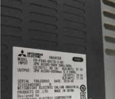 【新品◆適格請求書◆送料無料】MITSUBISHI 三菱電機 FR-F840-00770-2-60 インバータ【６ヶ月保証】｜小林電房