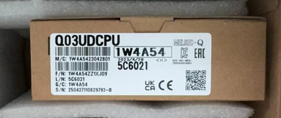 【新品◆適格請求書◆送料無料】 MITSUBISHI 三菱電機 Q03UDCPU ◆ 6ヶ月保証 14,000円