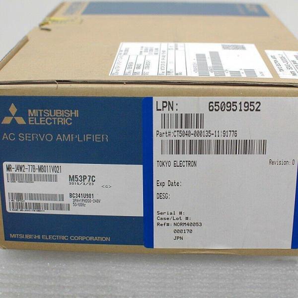 新品◆MITSUBISHI 三菱電機 MR-J4W2-77B-MB011V021◆6ヶ月保証｜小林電房