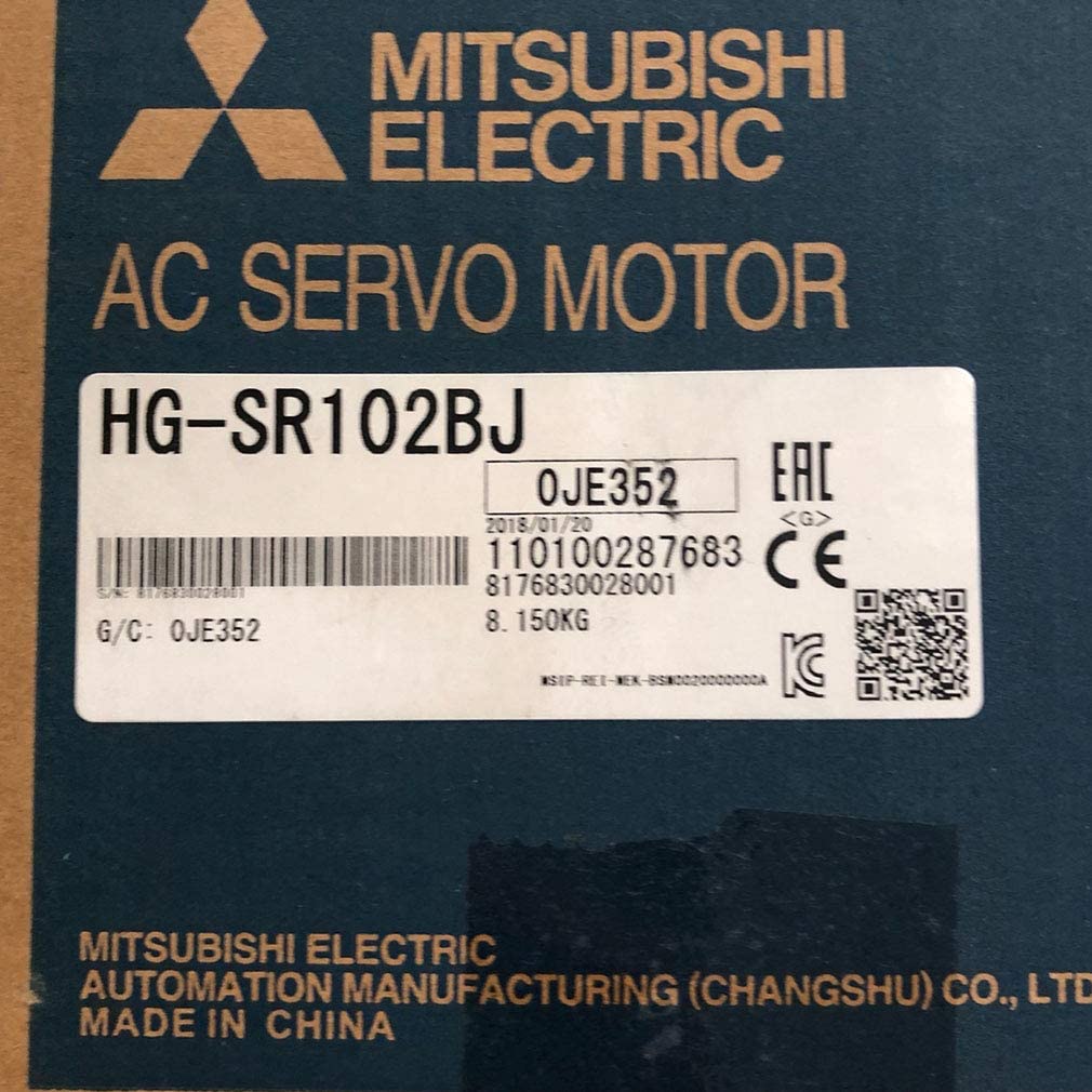 【新品◆適当お願いごと書◆貨物輸送無料】MITSUBISHI/三菱電機 HG-SR102BJ サーボ原動機  ◆ 6ヶ月引き受ける