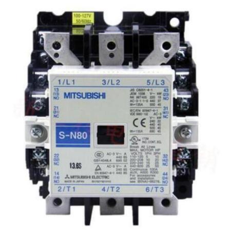 ■【新品◆適当お願いごと書◆貨物輸送無料】MITSUBISHI三菱電機 S-N80 AC220V 用電磁当たること器◆6ヶ月引き受ける