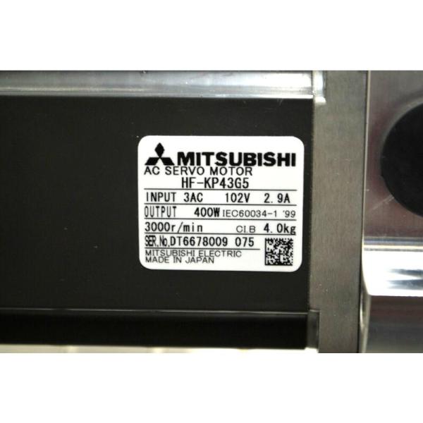 【新品◆適格請求書◆送料無料】 MITSUBISHI 三菱電機 HF-KP43G5 サーボモータ