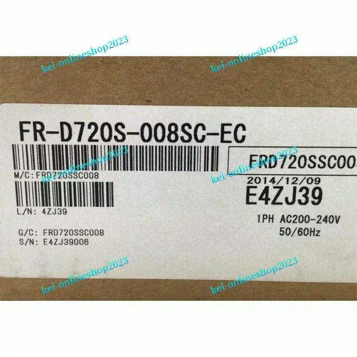 【新品◆適当お願いごと書◆貨物輸送無料】MITSUBISHI FR-D720S-008SC 【６ヶ月引き受ける】