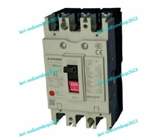 【新品◆適当お願いごと書◆貨物輸送無料】三菱電機 否電気ヒューズ差しつかえる器 NF-Cつづき物(経済システム品) 1個 NF63-CV 3P 40A