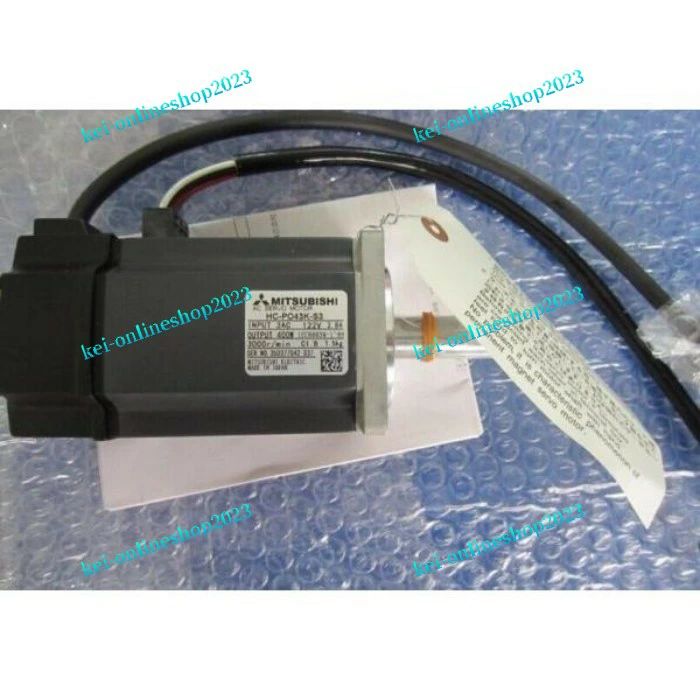 【新品◆適当お願いごと書◆貨物輸送無料】MITSUBISHI/三菱 HC-PQ43K-S3 サーボ原動機【６ヶ月引き受ける】