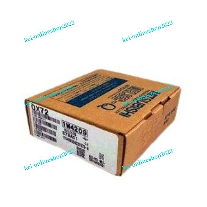 【新品◆適格請求書◆送料無料】MITSUBISHI/三菱 QX72 DC入力ユニット　【保証期間６ヶ月】