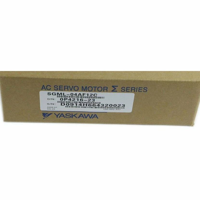 【新品◆適当お願いごと書◆貨物輸送無料】YASKAWA 安川電機 sgml-04AF12C サーボ原動機【６ヶ月引き受ける】