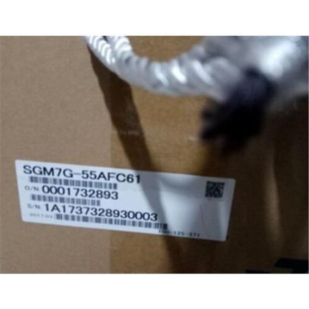 【新品◆適当お願いごと書◆貨物輸送無料】YASKAWA サーボ原動機 SGM7G-55AFC61【６ヶ月引き受ける】