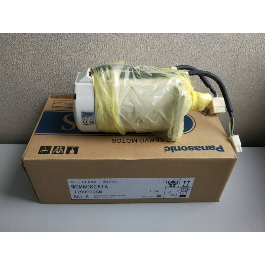 【新品◆適格請求書◆送料無料】PANASONIC/パナソニック サーボモータ MSMA082A1A【６ヶ月保証】