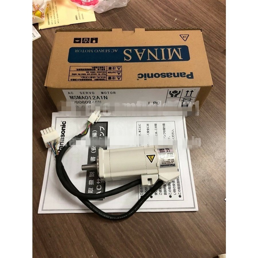 【新品◆適格請求書◆送料無料】PANASONIC/パナソニック サーボモーター MSMA012A1N【６ヶ月保証】