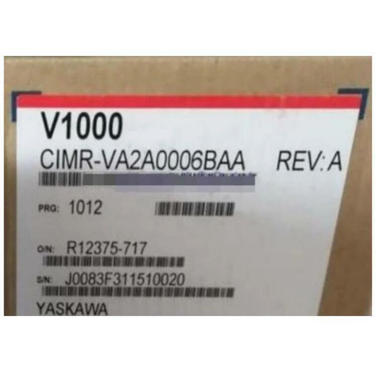 【新品◆適格請求書◆送料無料】安川電機　インバーター　CIMR-VA2A0006BAA【６ヶ月保証】
