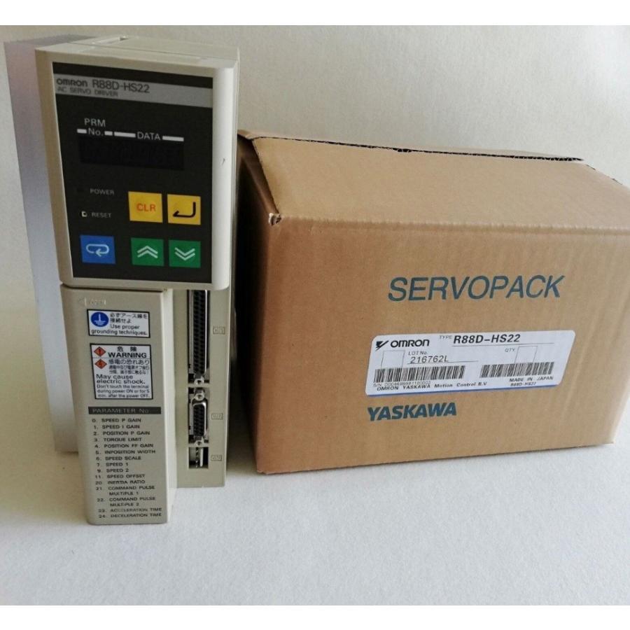 【新品◆適当お願いごと書◆貨物輸送無料】OMRON サーボドライバ R88D-HS22【６ヶ月引き受ける】