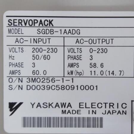 【新品◆適格請求書◆送料無料】YASKAWA サーボドライバー SGDB-1AADG◆6ヶ月保｜小林電房