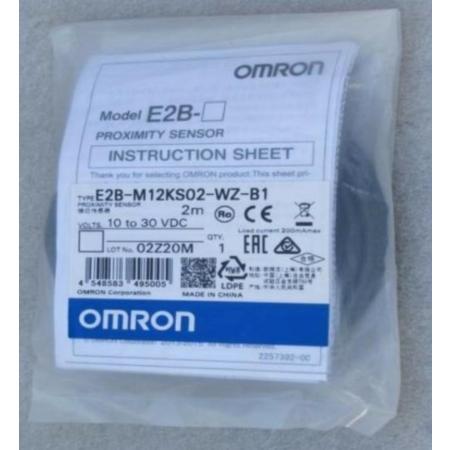 【新品◆適格請求書◆送料無料】OMRON オムロン E2B-M12KS02-WZ-B1 2M 用近接センサ◆ 6ヶ月保証