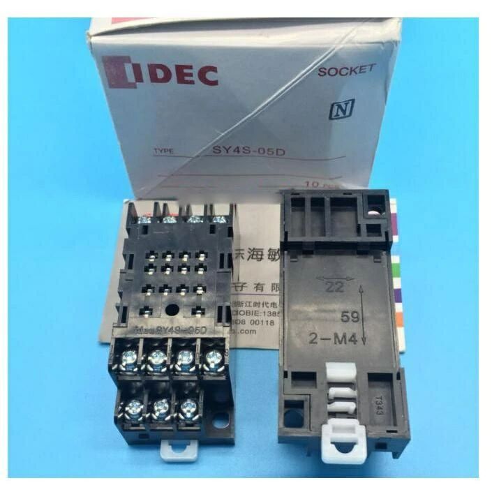 【新品◆適当お願いごと書◆貨物輸送無料】50個入仕掛ける IDEC アイデック SY4S-05D SN4S-05D 境界線の外側繋ぎ合わせるソケット【６ヶ月引き請ける】 木材・建築資材・設備-電設資材-その他