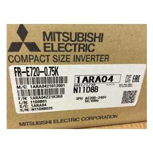 【新品◆適格請求書◆送料無料】 MITSUBISHI / 三菱 FR-E720-0.75K　インバータ ◆6ヶ月保証