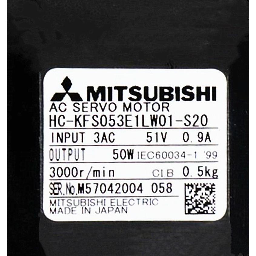 【新品◆適格請求書◆送料無料】MITSUBISHI/三菱 HC-KFS053E1LW01-S20 サーボモーター【６ヶ月保証】 42,770円