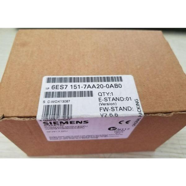 【新品◆適当お願いごと書◆貨物輸送無料】 Siemens ジーメンス 6ES7151-7AA20-0AB0インターフェイスモジュール【６ヶ月引き受ける】